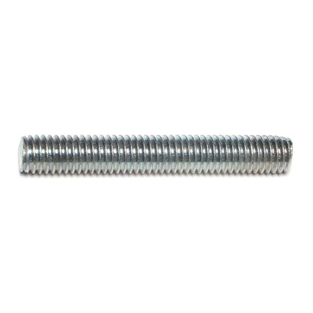 MIDWEST FASTENER Fully Threaded Rod, 7/16"-14, Grade 2, Zinc Plated Finish, 5 PK 76961
